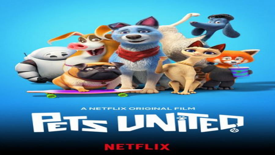 دانلود انیمیشن حیوانات خانگی متحد Pets United 2020 زمان96ثانیه