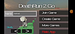 بازی Death run رو بازی کردم
