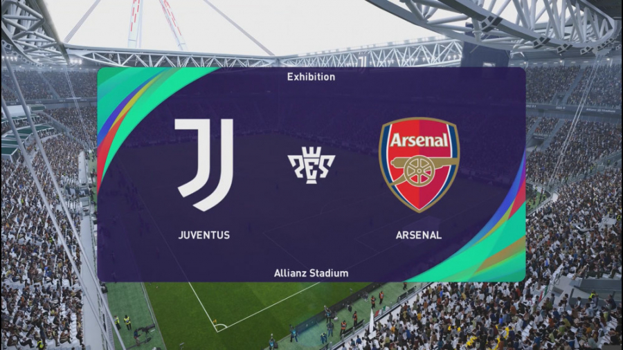 گیم پلی بازی PES 2021 ( تیم های Juventus و Arsenal)