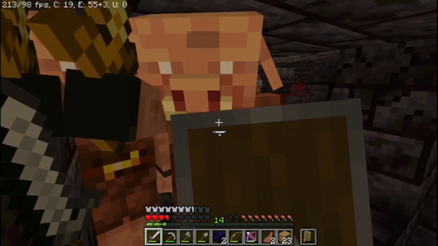 playing minecraft survival after years ( super fun ) XD