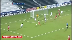 گل سوم پرسپولیس به الشارجه امارات توسط وحید امیری