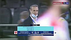 خلاصه بازی پرسپولیس - الشارجه