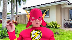 سونیا و بابایی  سونیا ابرقهرما...