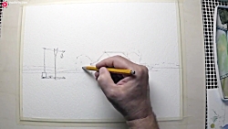 آموزش گام به گام نقاشی با آبرن...