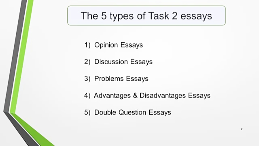 5 types of essays