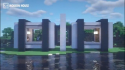 اموزش ساخت خانه مدرن عالی در ماینکرافت