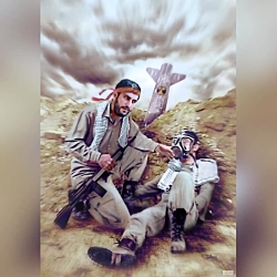 کلیپ پرواز عاشقانه شهدا به منا...