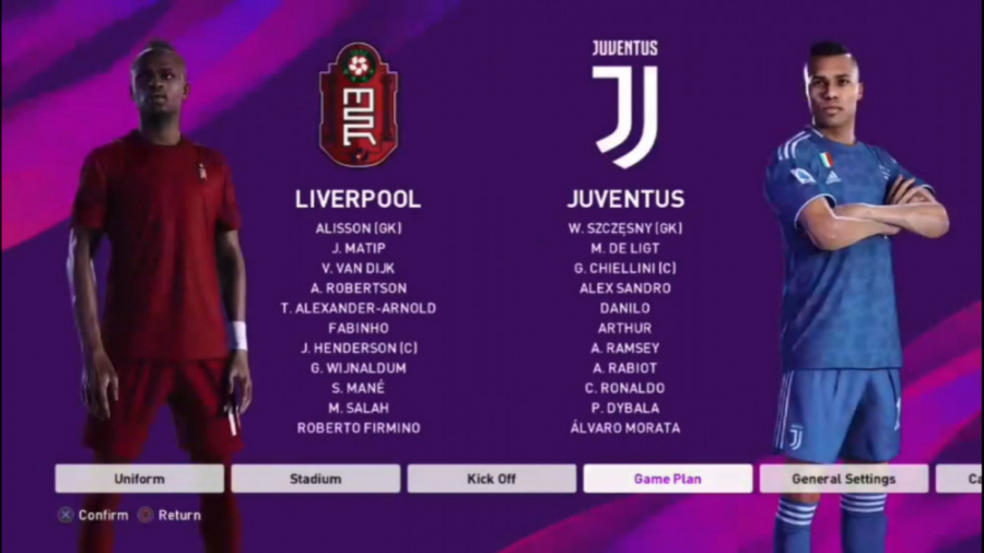 گیم پلی بازی PES 2020 لیورپول و یوونتوس فیلم ایرانی