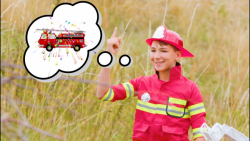 بازی با ماشین آتش نشانی و اسبا...