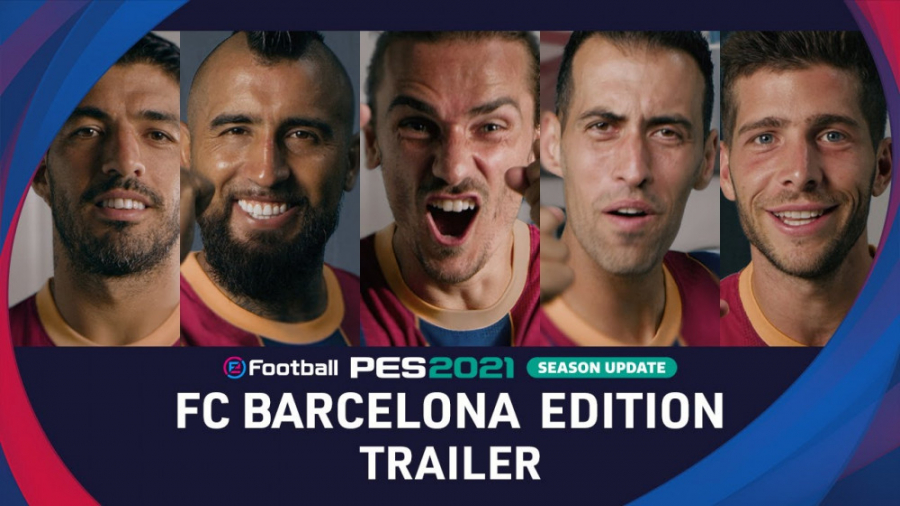 معرفی تیم بارسلونا در بازی eFootball Pes 2021