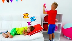 ولاد و نیکیتا بی حوصلگی روزانه...