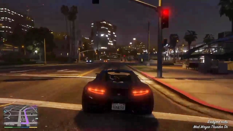 اسپرت ماشین شهری در بازی gtav