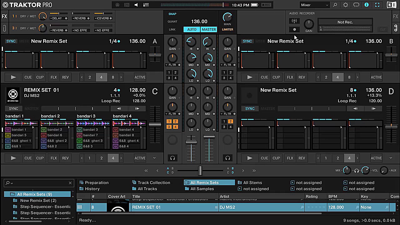 معرفی ریمیکس ست ترکتور remix set traktor لیزر موهای زائد