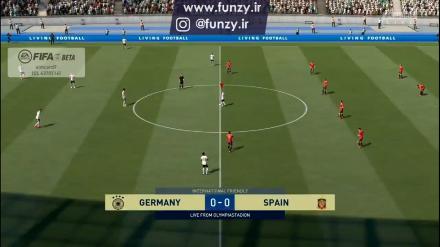 گیم پلی یک بازی کامل در FIFA 21