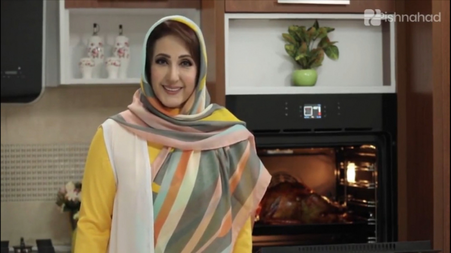 مسابقه شام ایرانی با خانم فاطمه گودرزی زمان76ثانیه