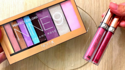 مجموعه اسلایم شفاف و میکاپ