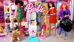 روتین روزانه باربی ها در خانه...