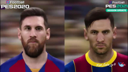 مقایسه ی فیس بازیکن های بازی p...