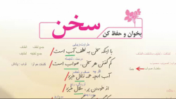 ویدیو آموزش شعر سخن فارسی ششم
