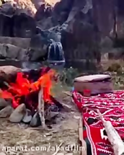 کلیپ صبح بخیر در طبیعت