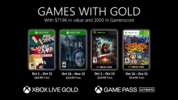فهرست بازی های  Xbox Live Gold برای اکتبر 2020 اعلام شد