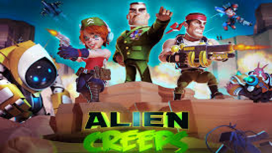 معرفی بازی alien creeps برای اندروید