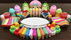 مخلوط کردن اسلایم ::: اسلایم س...