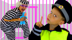 دامیک و بابایی  افسر پلیس دامی...