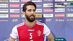 مصاحبه بشار رسن بعد از صعود پر...