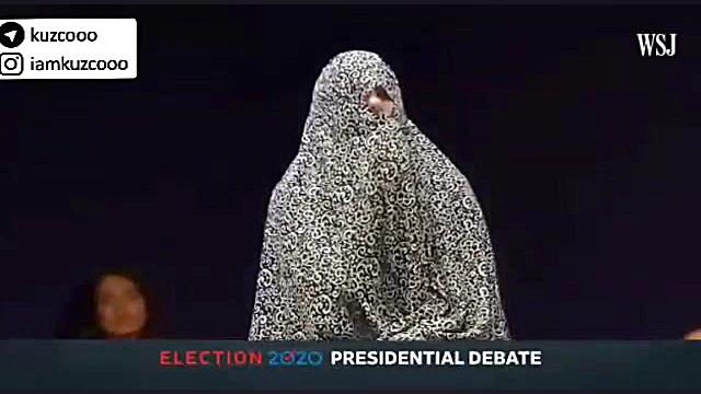 مناظره جو بایدن و ترامپ(یه کوزکو اضافست) زمان123ثانیه