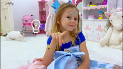 ناستیا و بابایی  ناستیا و ربات...