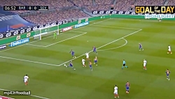 خلاصه بازی بارسلونا و سویا