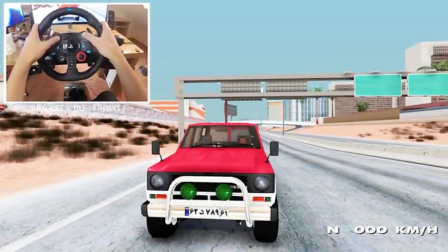 لذت رانندگی با نیسان پاترول در GTA