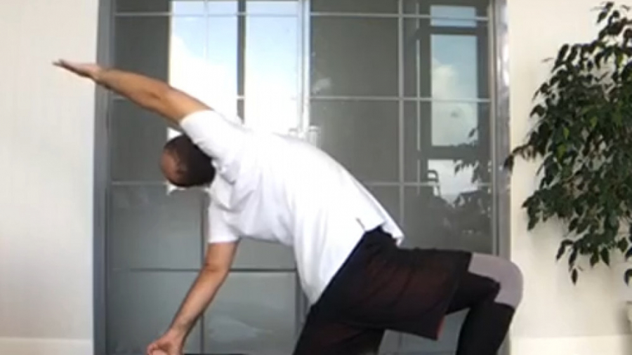 یوگا با پویا جلسه ی 8