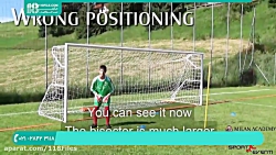 آموزش فوتبال | فوتبال به کودکان | تکنیک های فوتبال (آموزش دروازه بانی)