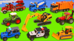 بیل ، میکسر بتن ، ماشین آتش نش...