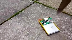 منفجر شدن باتری موبایل!!