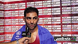 مصاحبه خانه کشتی با مصطفی حسینخانی