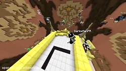 مسابقه خانه سازی دو نفره ماین...