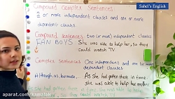 ساختار جملات انگلیسی - جمله تر...