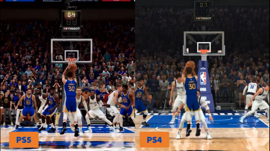 مقایسه گرافیکی بازی NBA 2K21 بین PS5 و PS4