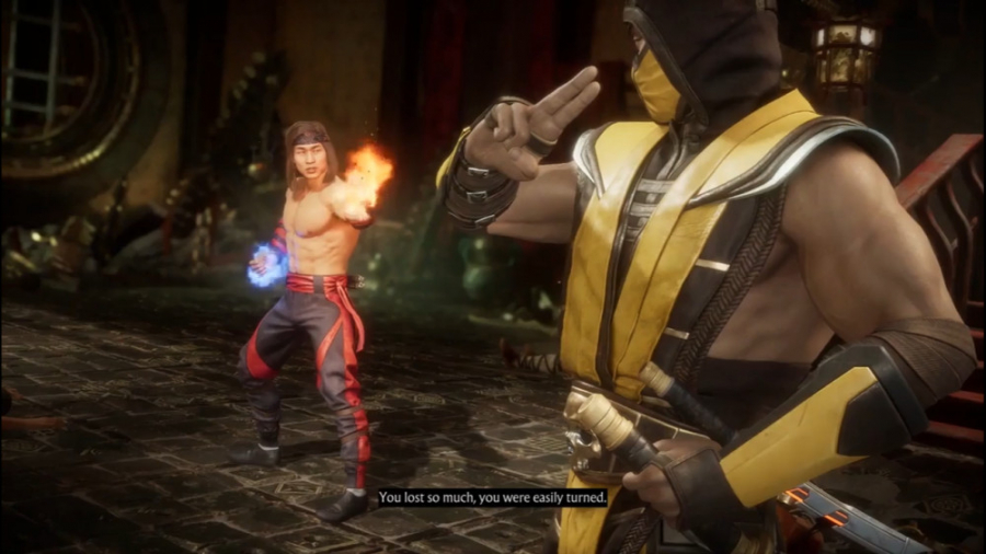 MORTAL KOMBAT 11 LIU KANG vs SCORPION