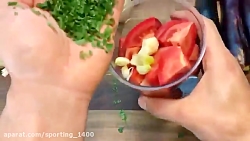 آشپزی بشقاب گیاهی شبیه به راتا...