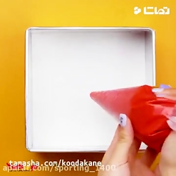 تزیین کیک شکلاتی رنگی و جذاب :...