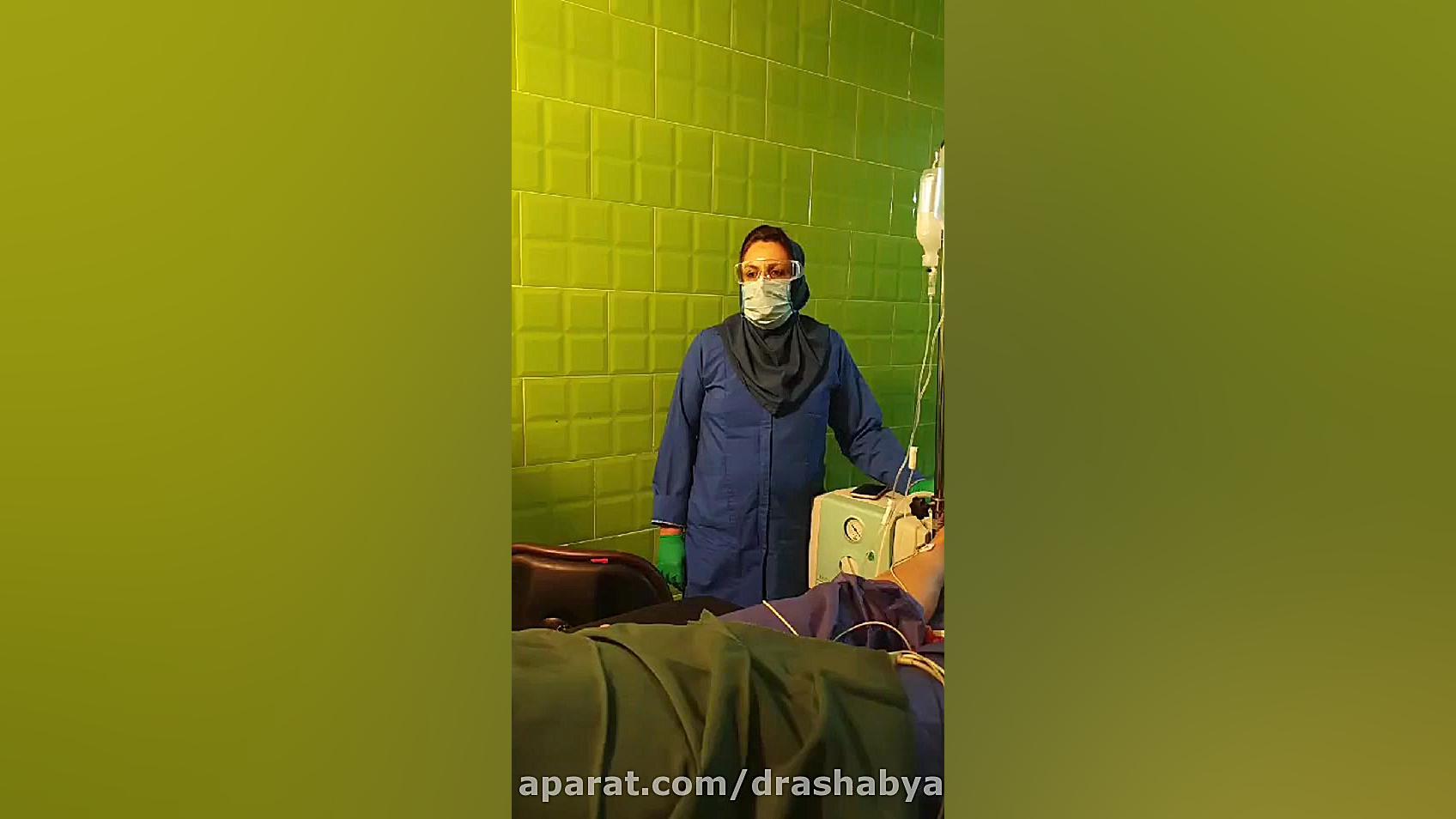 فیلم واقعی عمل بینی فانتزی دکتر محمودرضا اصحاب یمین - فوق تخصص پلاستیک