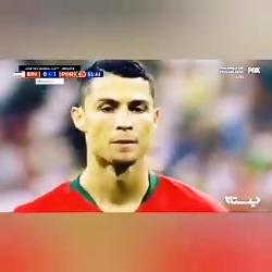 پنالتی رونالدو به بیرانوند همر...