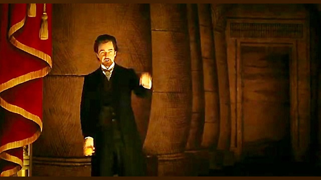 شعبده بازی درخت پرتقال در فیلم The Illusionist زمان186ثانیه