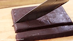 طرز تهیه شکلات خانگی ساده و پر...