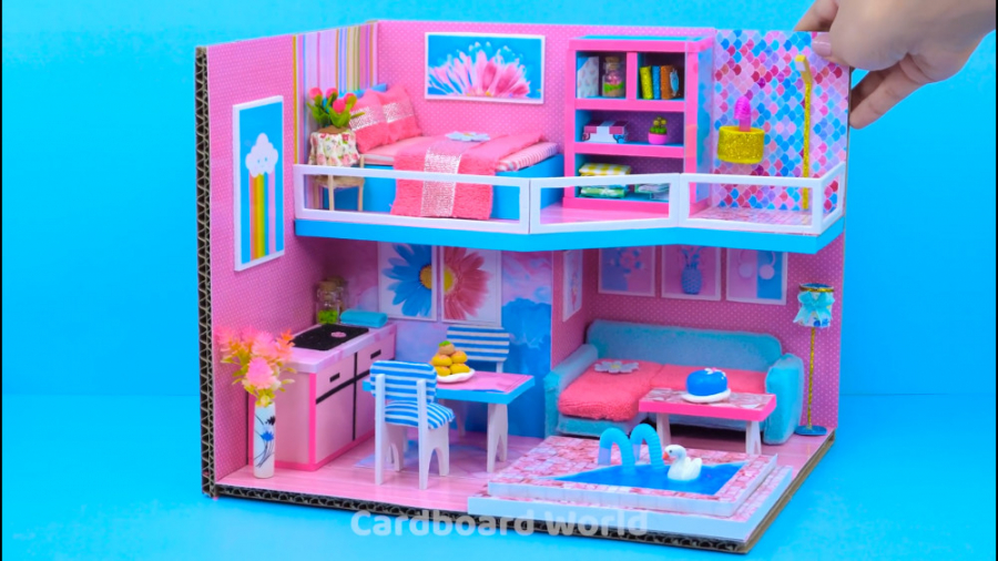 کاردستی هنری  نحوه ساخت خانه م...