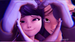 عاشقانه مرینت و آدرین نیویورک...